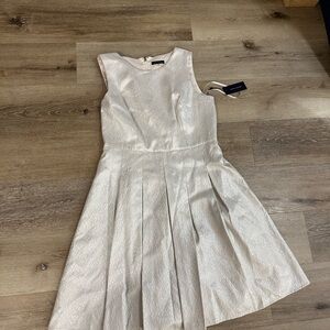 Tommy Hilfiger Shimmering White Mini Dress